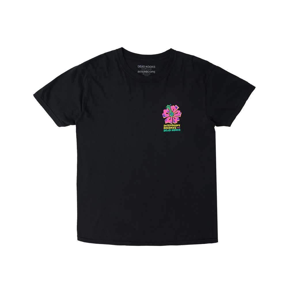 Interscope x Dead Kooks Collection 01 - Black T-Shirt Front
