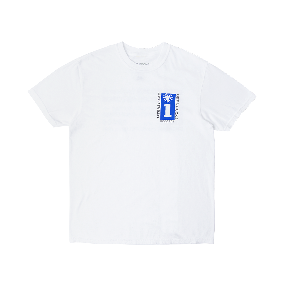 Interscope x Dead Kooks Collection 01 - White T-Shirt Front