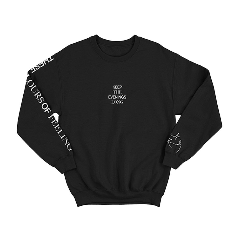 20aw NICENESS Sweat Shirt(Black x Renga)