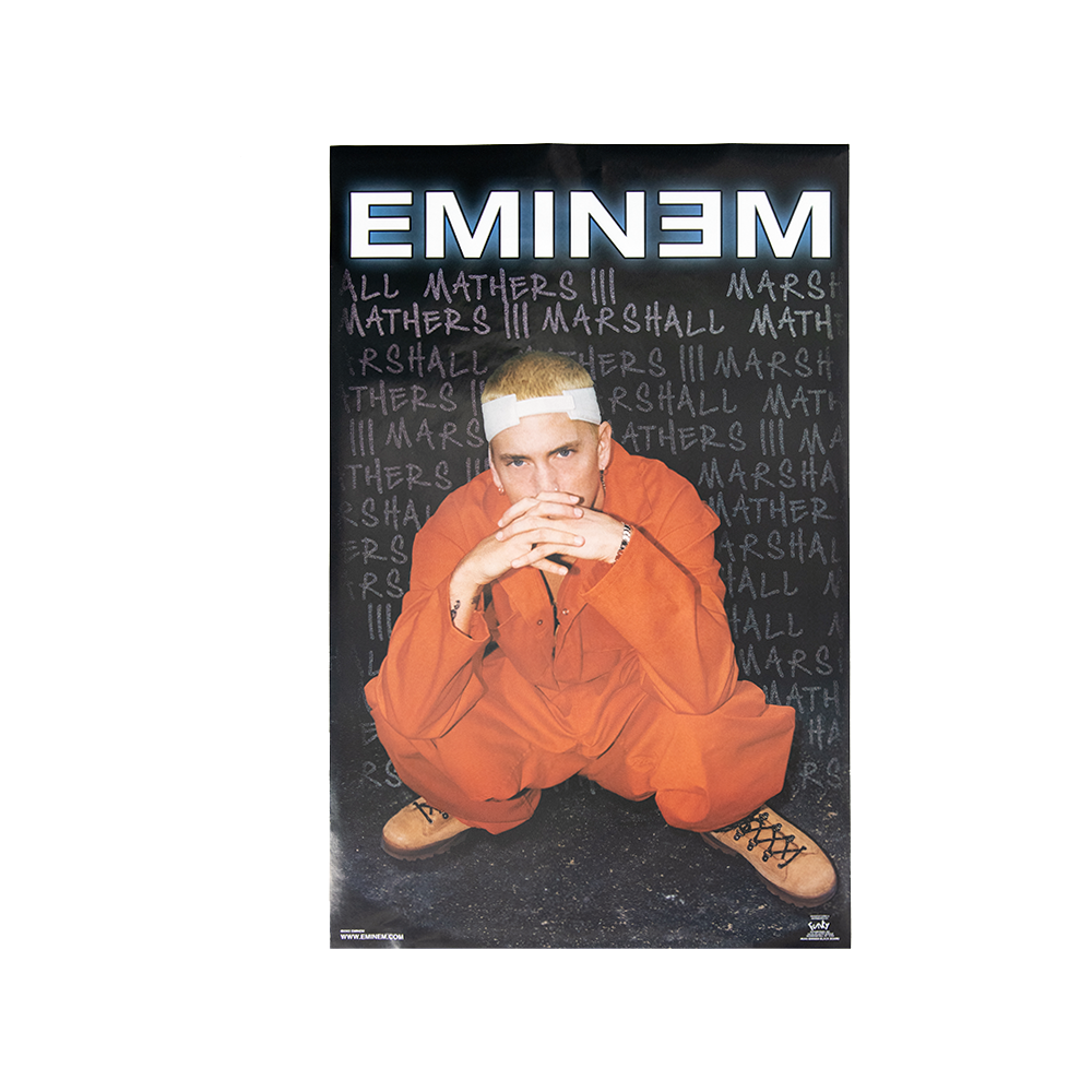 2000 Eminem Anger Management Tour Poster II – Interscope Records