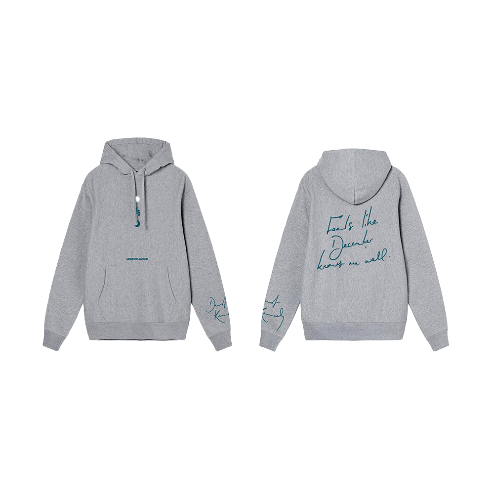 MOMENTS PASSED GREY HOODIE