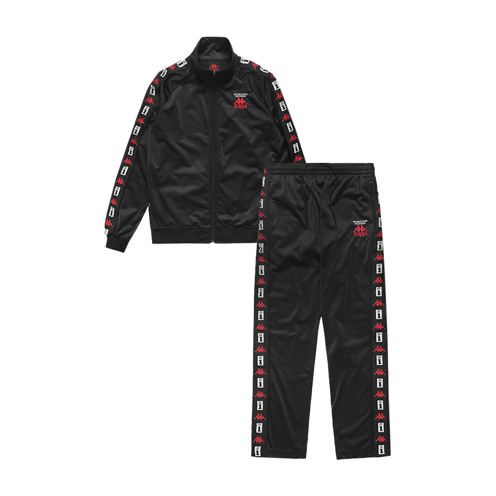 Interscope x Kappa Tracksuit (Black)