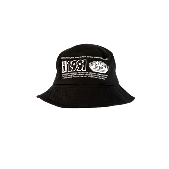 Interscope x Kappa Bucket Hat (Black)