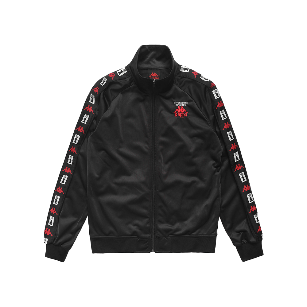 Interscope x Kappa Track Jacket (Black) Front