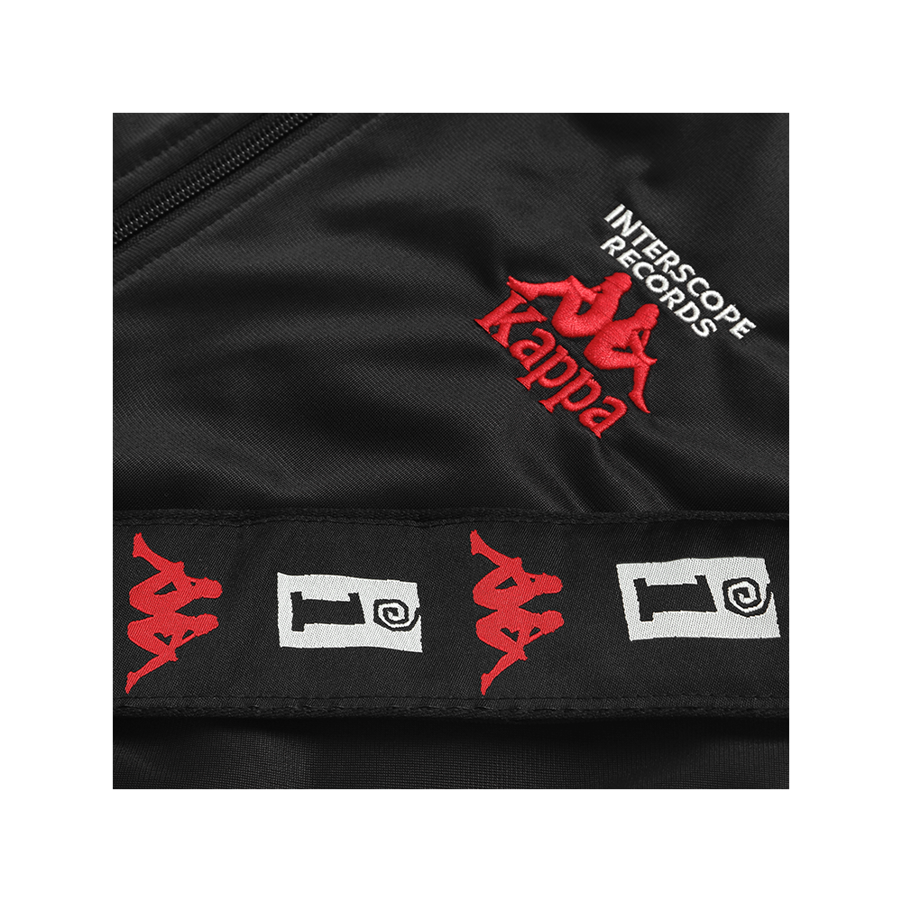 Interscope x Kappa Track Jacket (Black) Detail