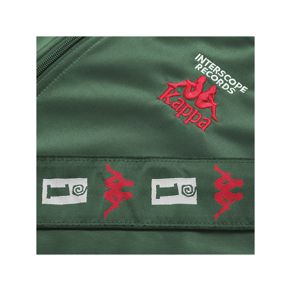 Interscope x Kappa Track Jacket (Green) Close