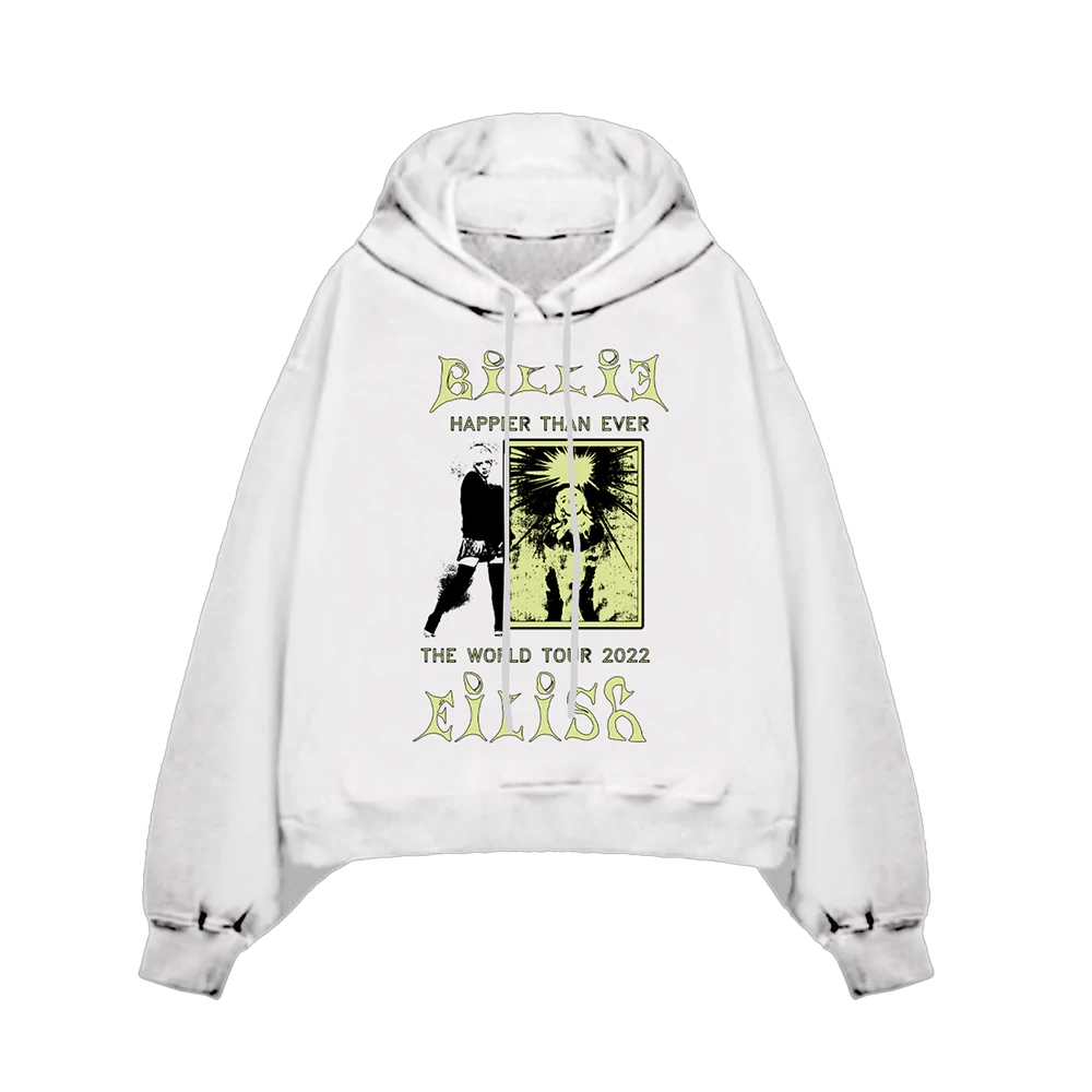 Look Away Off White Tour Hoodie Front