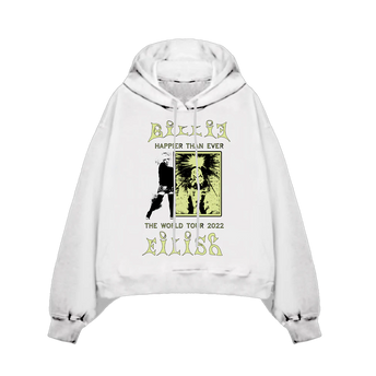 Look Away Off White Tour Hoodie Front