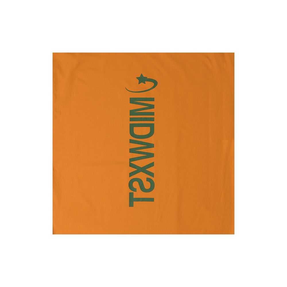 midwxst Orange Mirror T-Shirt Close