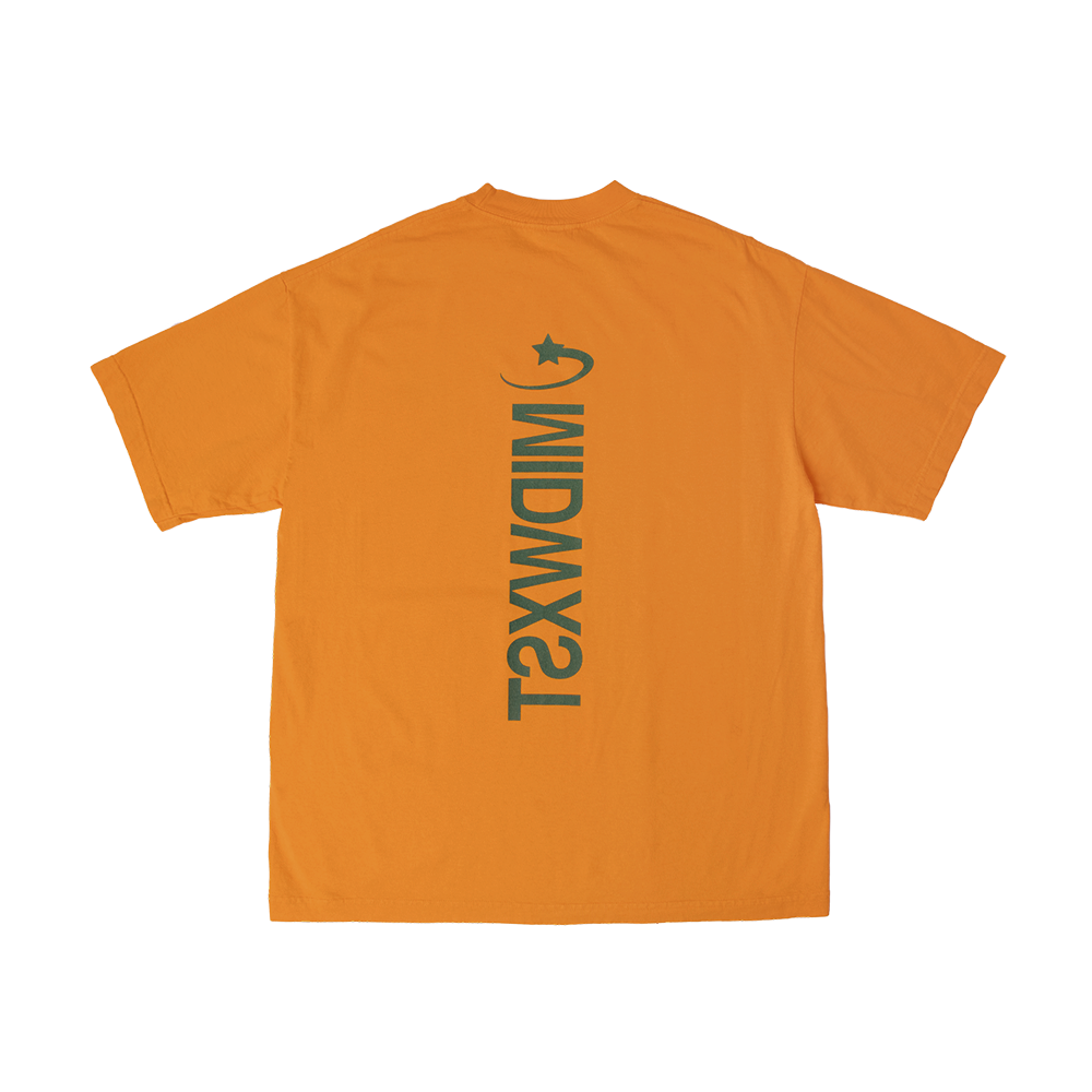 midwxst Orange Mirror T-Shirt Back