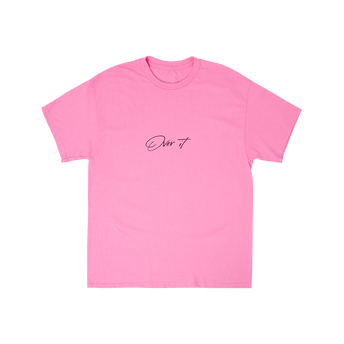 Over It T-Shirt (Pink) Front
