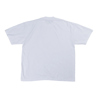 White Smiley T-Shirt Back