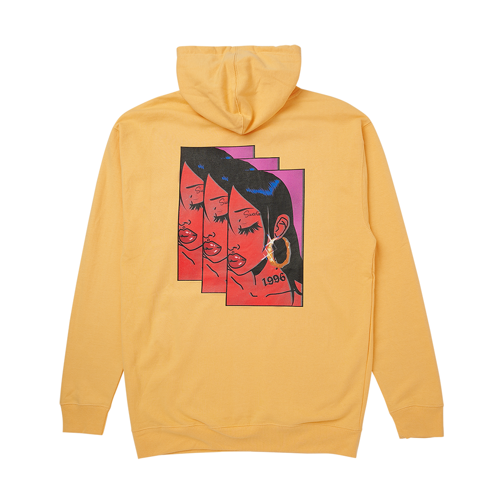 Over It Hoodie (Yellow) Back